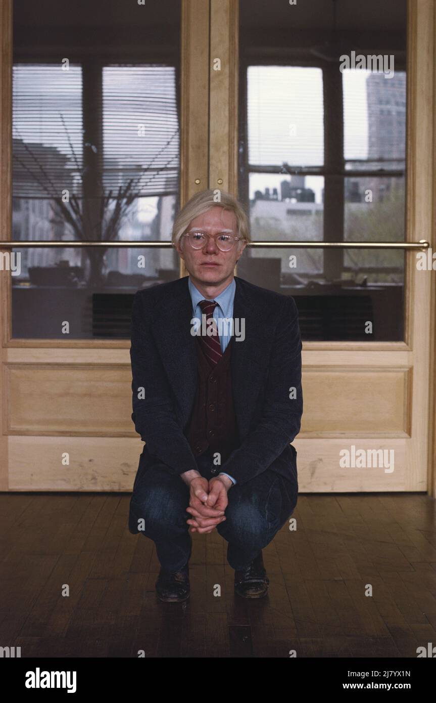 Andy Warhol,  c.1971 Stock Photo