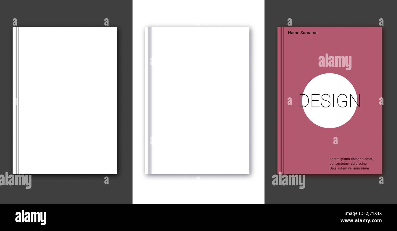Vector cover in mesh gradient style. Editable illustration Stock Vector