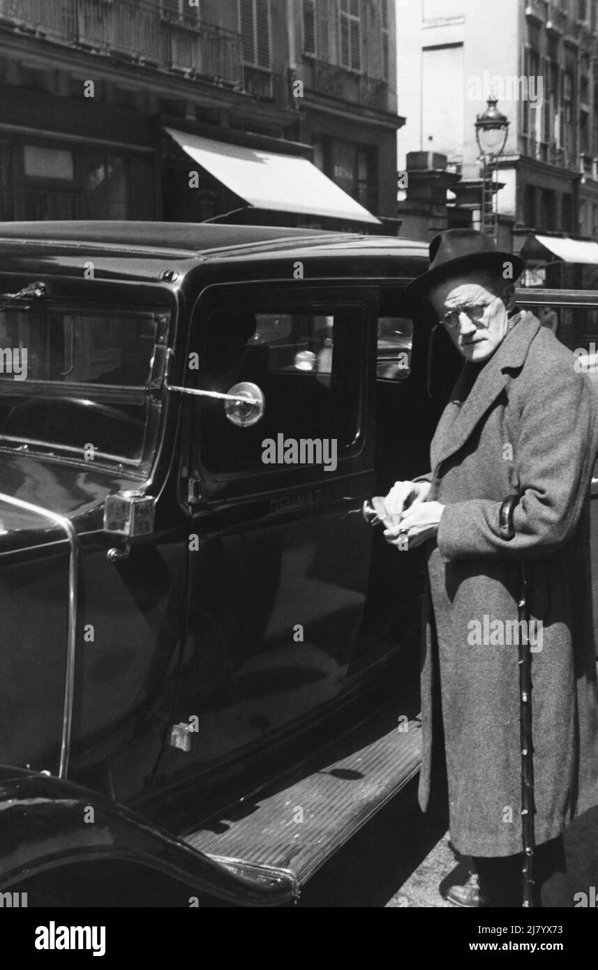 James Joyce, Paris, 1938 Stock Photo