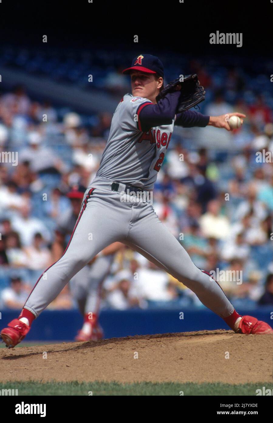 Jim Abbot, One-Handed Pitcher Stock Photo