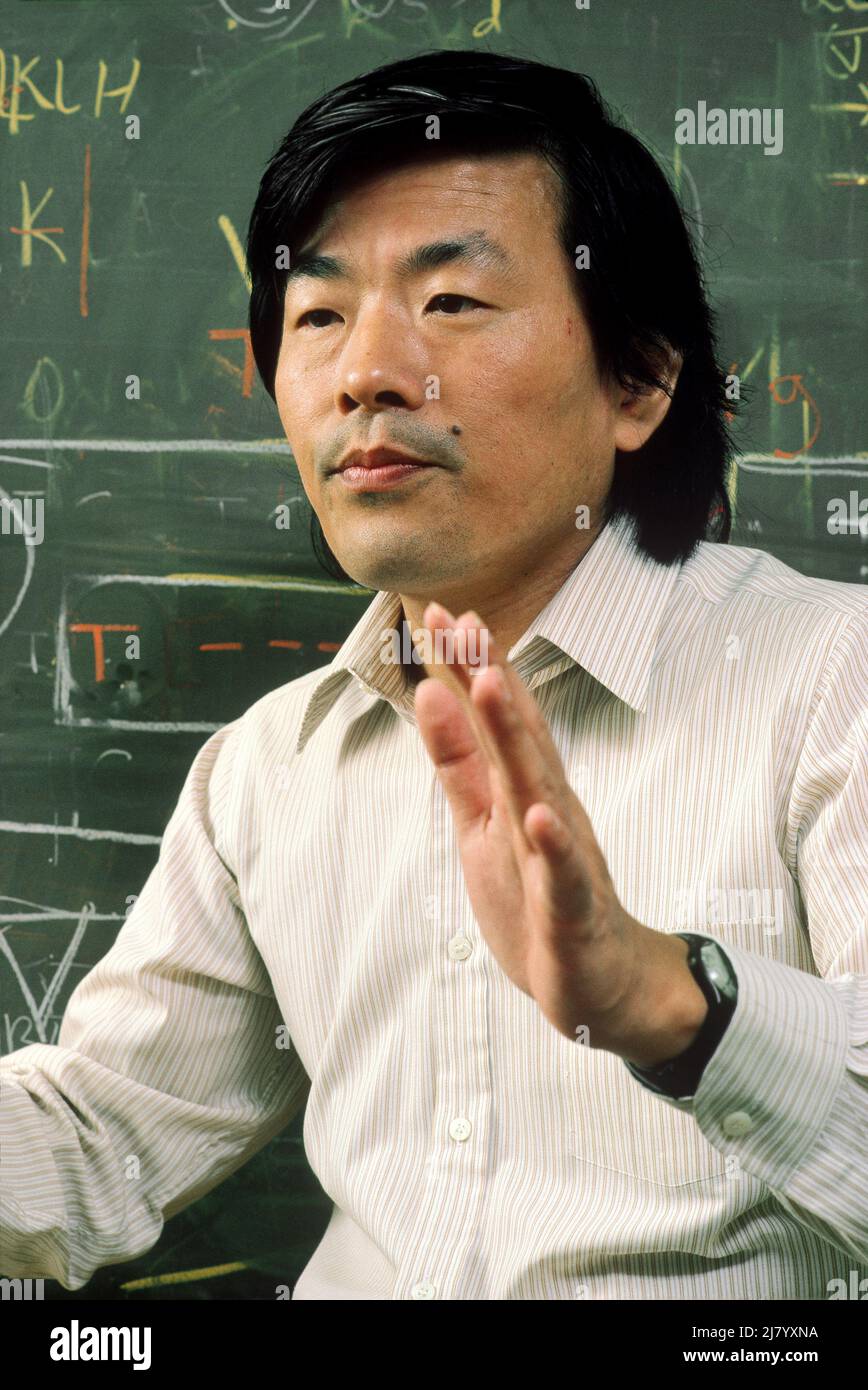 Susumu Tonegawa 1987 Nobel Prize Stock Photo