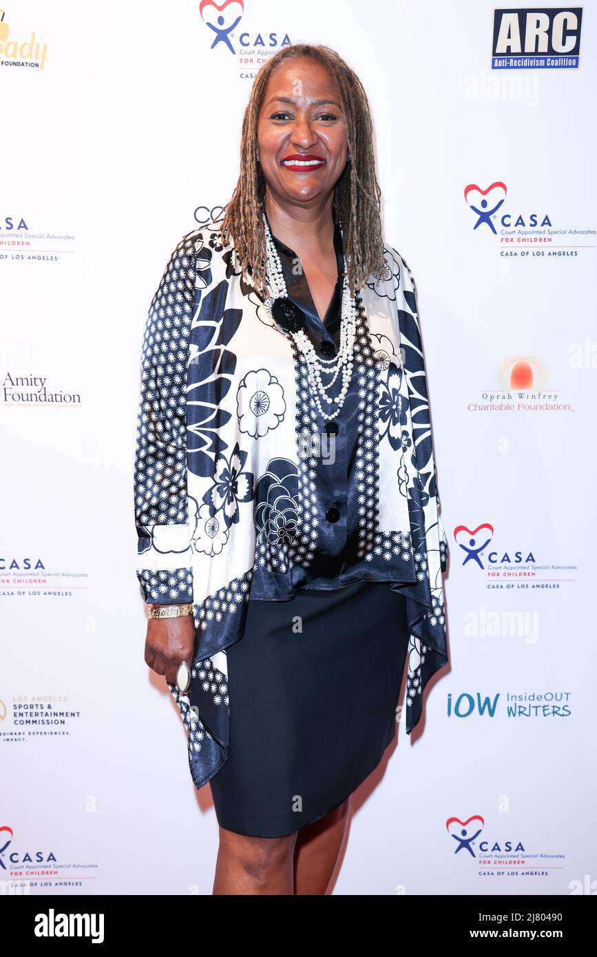 Los Angeles, California, USA. 10th May, 2022. Holly J. Mitchell, Chair of the Los Angeles County Board of Supervisors, attending the 10th Annual CASA/LA Benefit REIMAGINE Gala Hosted by Topher and Ashley Grace at the Skirball Cultural Center in Los Angeles, California. CASA of Los Angeles (CASA/LA) organizes the community to take action and advocate for children and families in LA County’s overburdened child welfare and juvenile justice systems. Credit: Sheri Determan Stock Photo