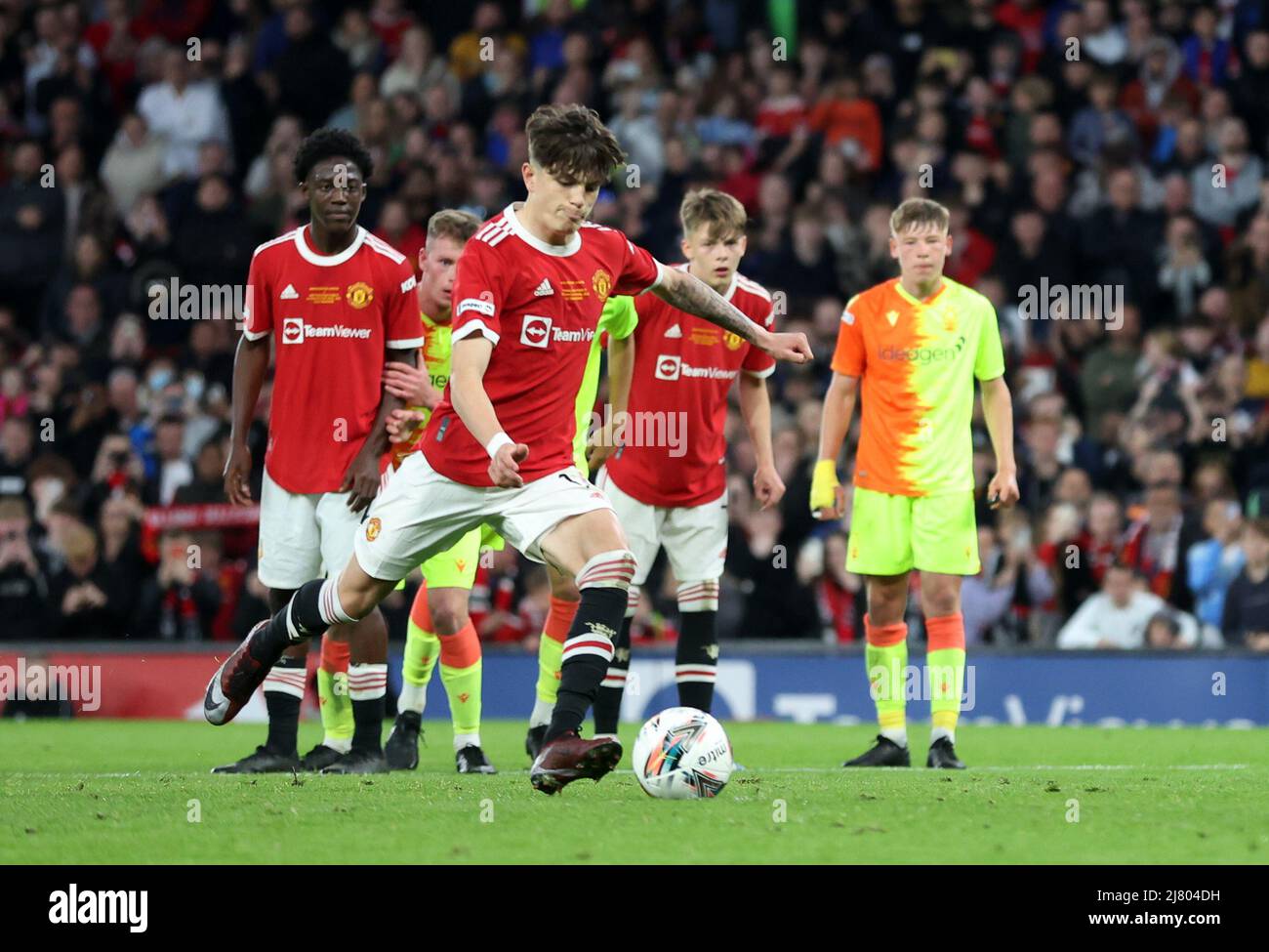 Soccer manchester united v nottingham forest hires stock photography