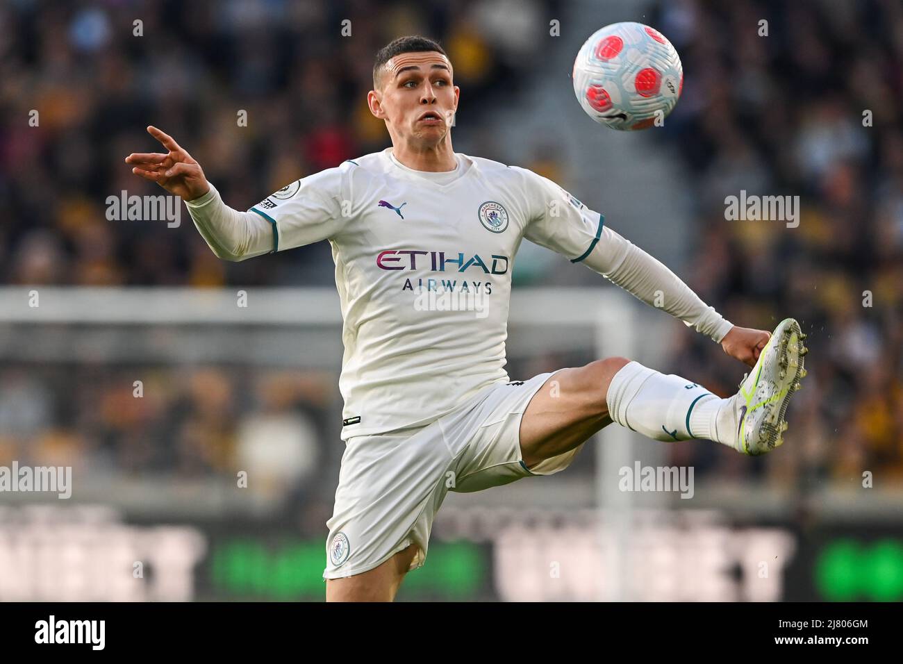 Phil Foden #47 of Manchester City in action during the game Stock Photo