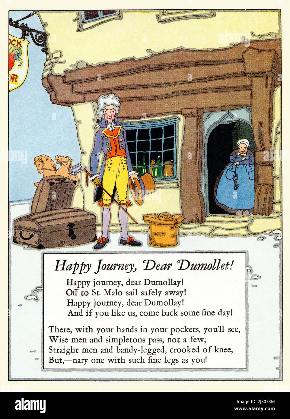 Happy Journey, Dear Dumollet! Stock Photo