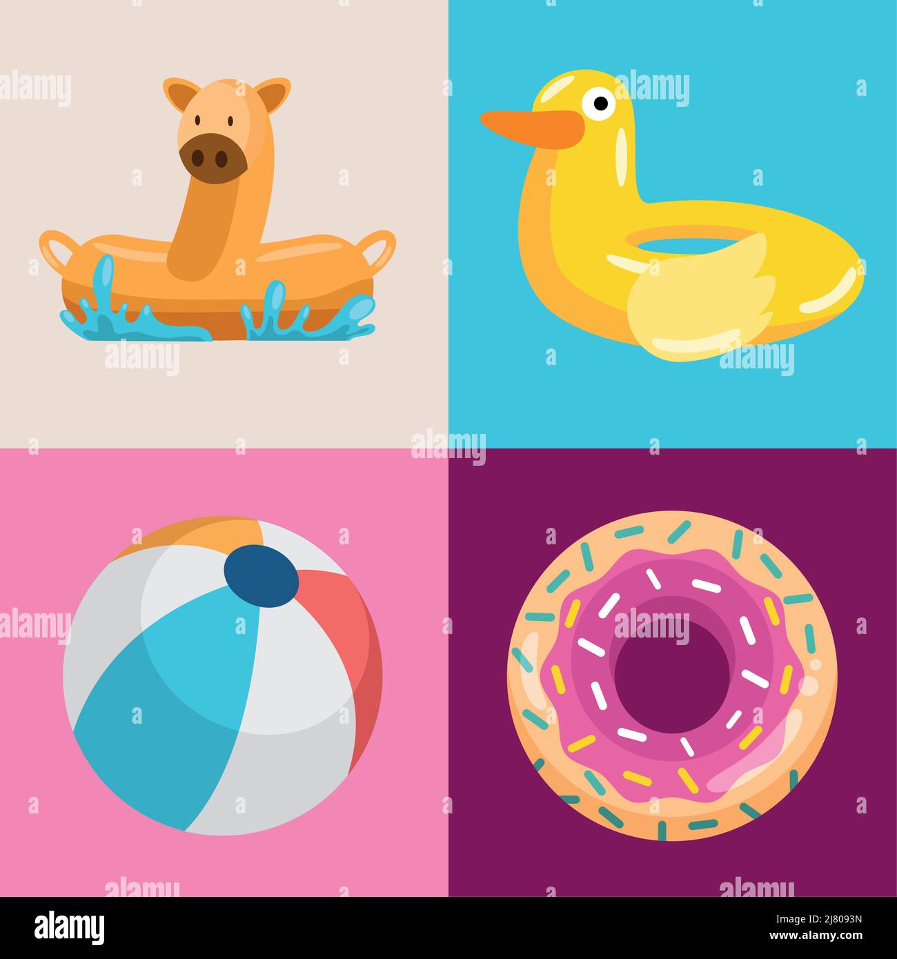 Inflatables Stock Vector Images - Alamy