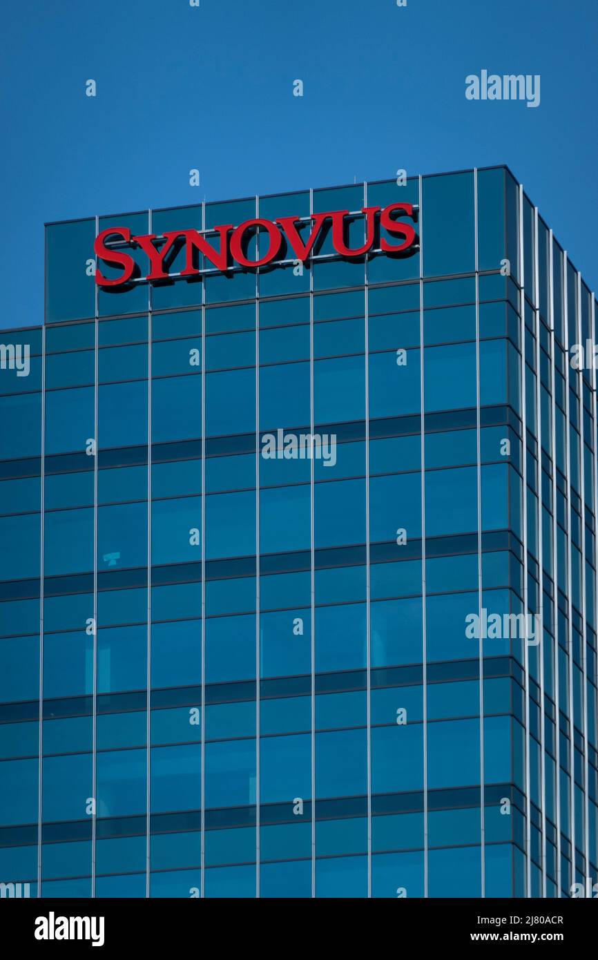 Synovus bank sign in Columbia South Carolina Stock Photo Alamy