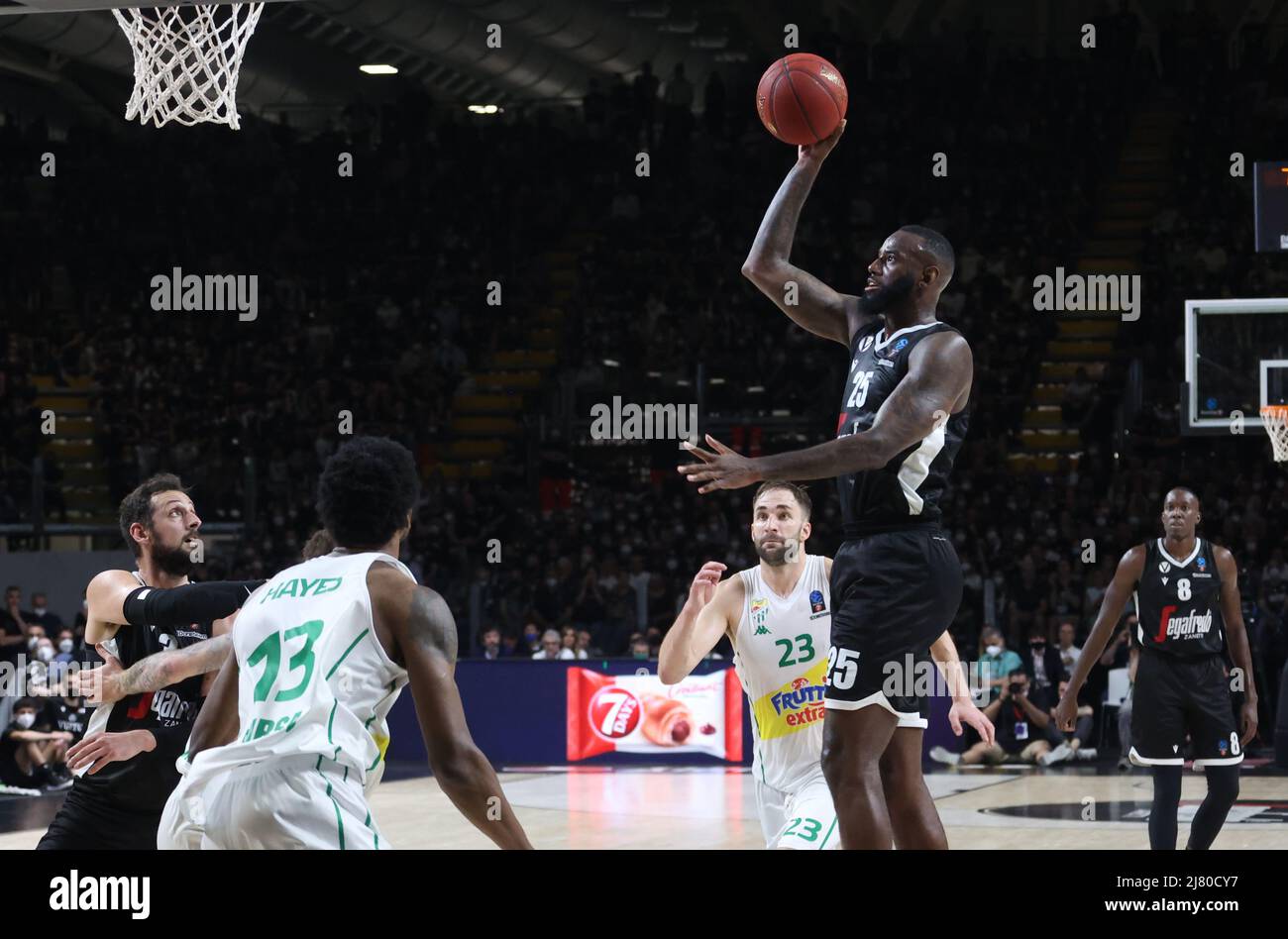 Bologna, Italy. 11th May, 2022. Jakarr Sampson (Segafredo Virtus