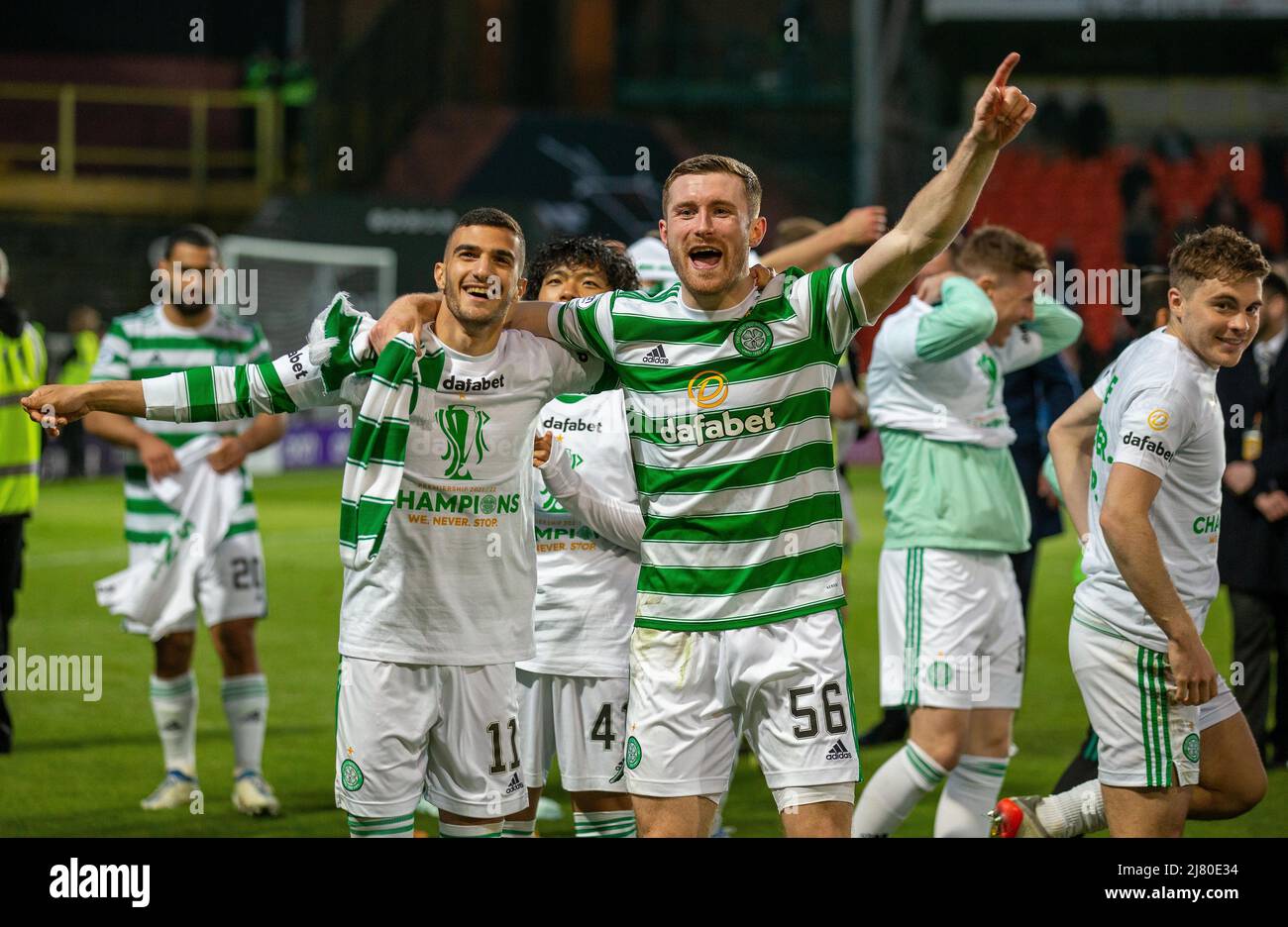 Tannadice Park, Dundee, Scotland: 11th May 2022 ; Scottish Premiership ...