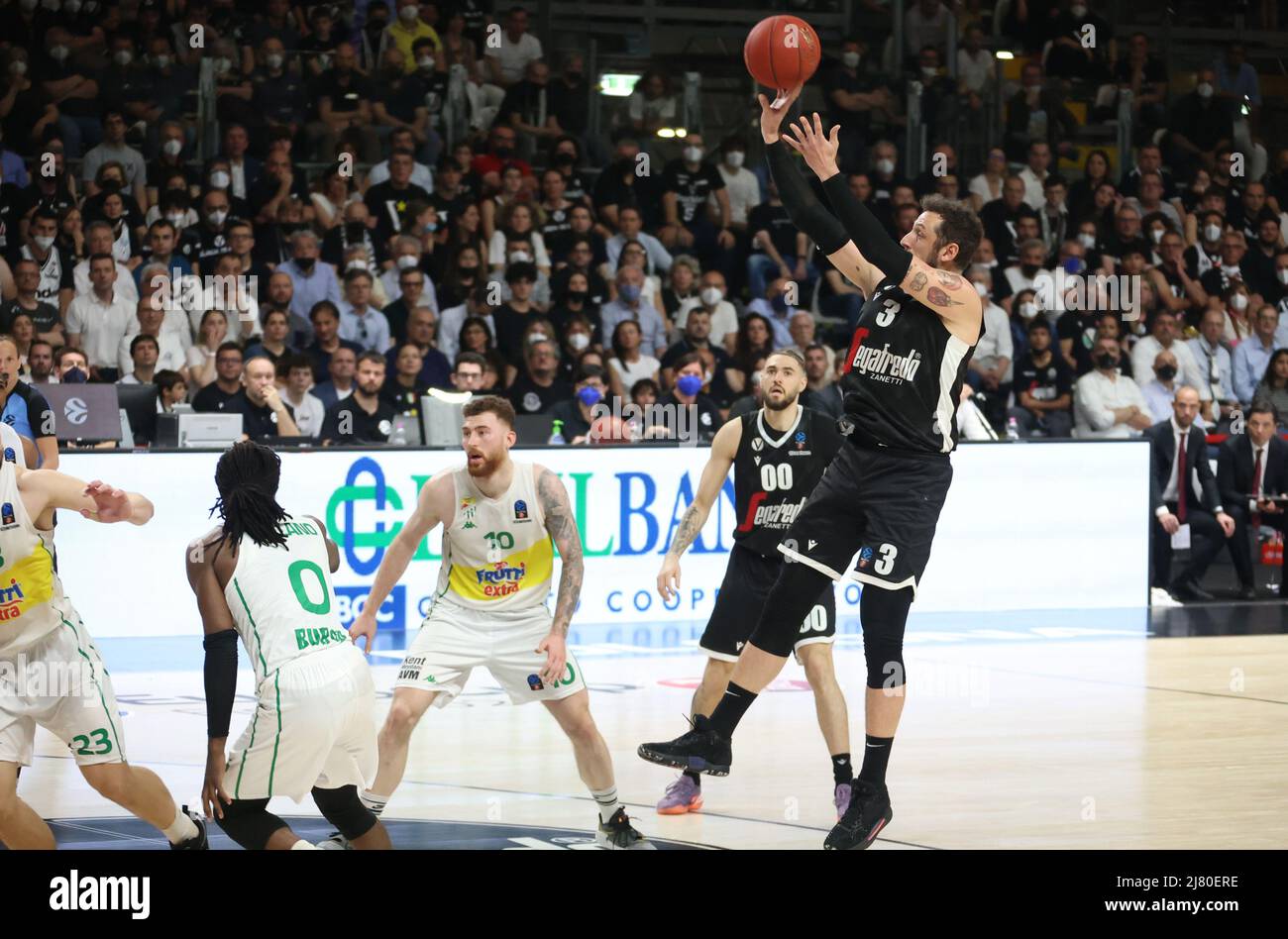 Bologna, Italy. 11th May, 2022. Marco Belinelli (Segafredo Virtus