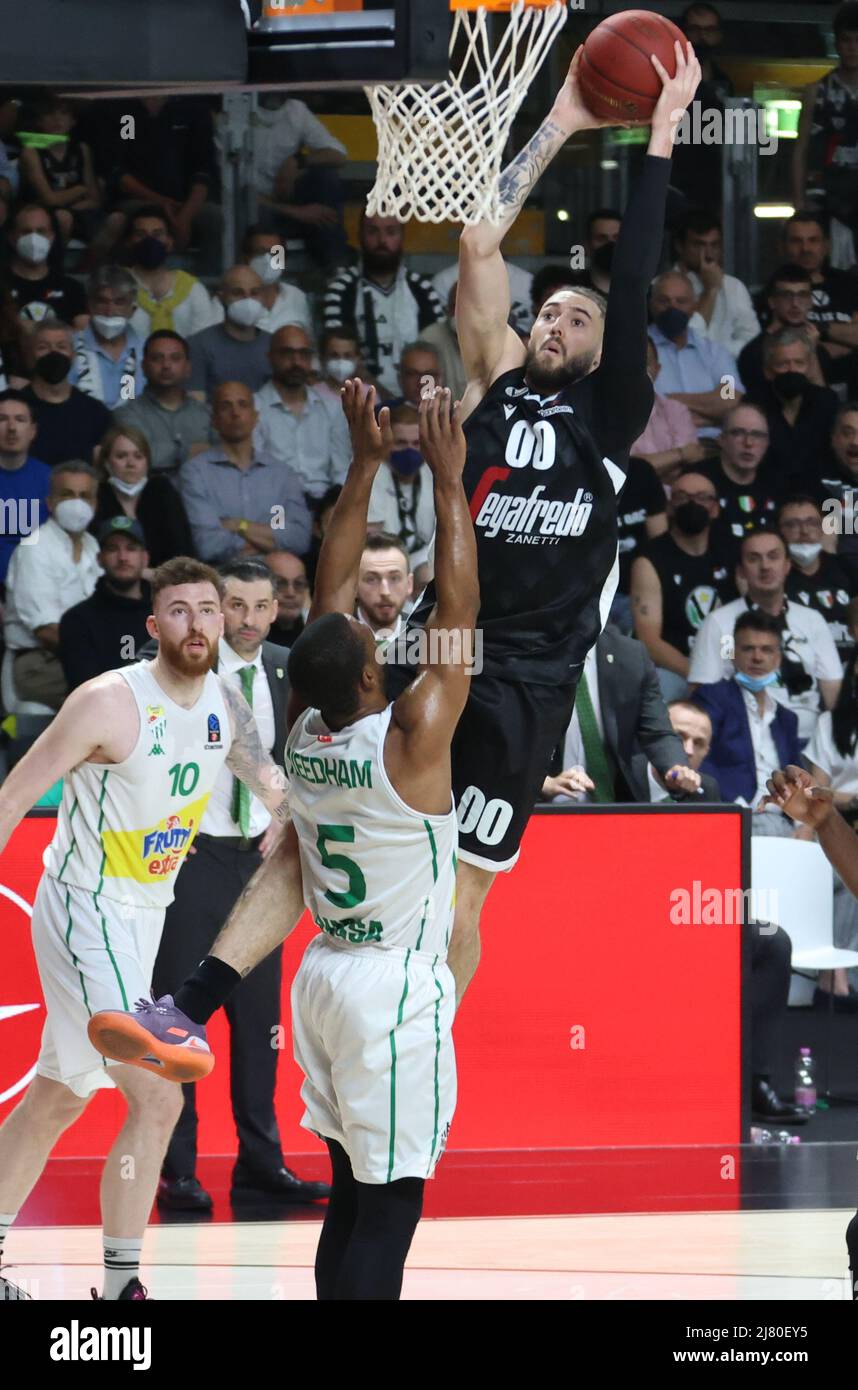 Bologna, Italy, May 11, 2022 , Isaia Cordinier (Segafredo Virtus