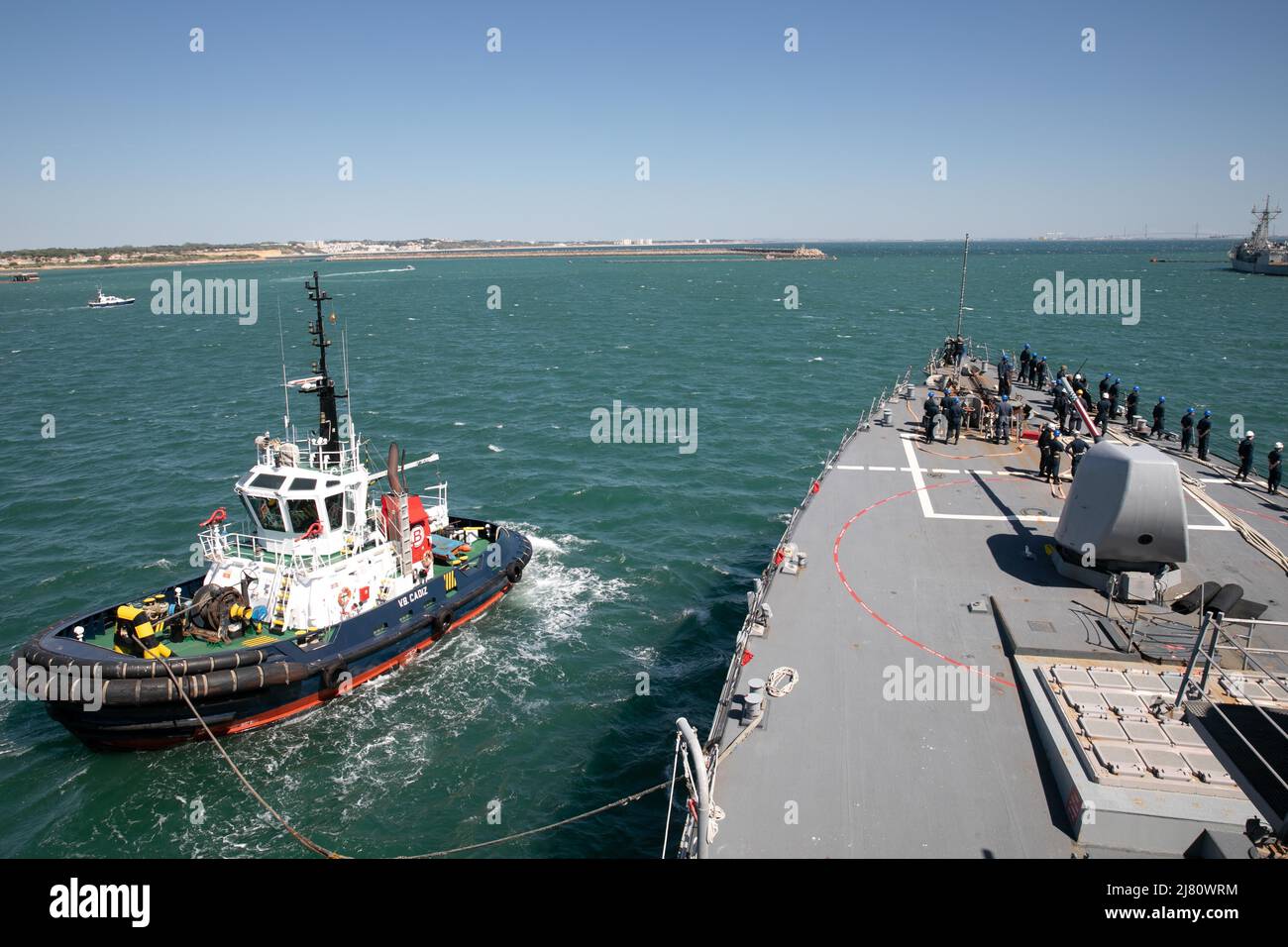 220510-N-DE439-208 NAVAL STATION ROTA, Spain (May 10, 2022) The Arleigh ...