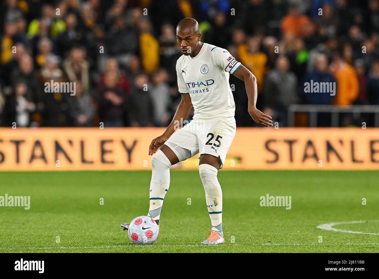 Fernandinho #25 of Manchester City in action during the game Stock