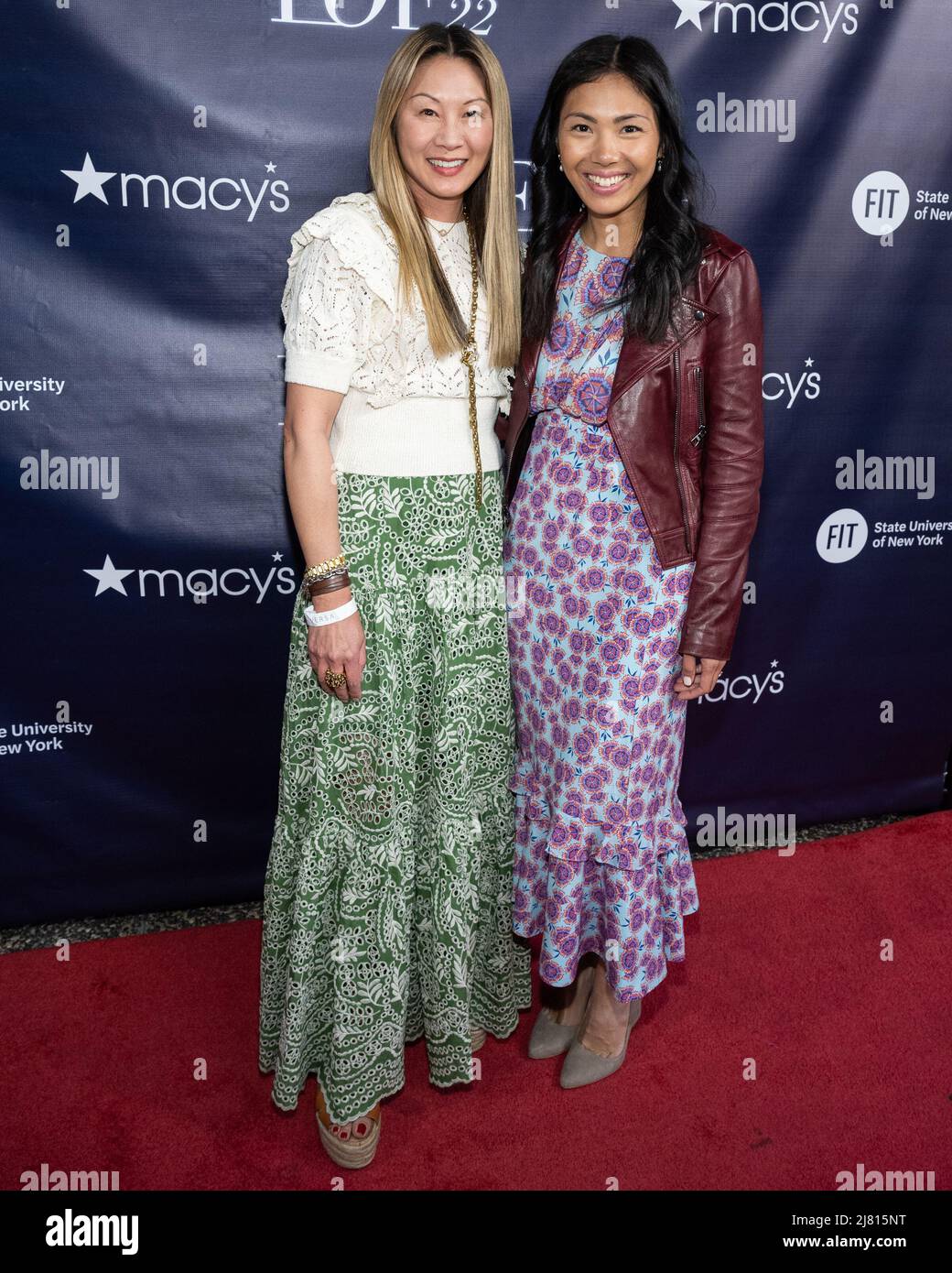 Suzanne Anderson and Michele Wang attend the FIT’s Future of Fashion ...