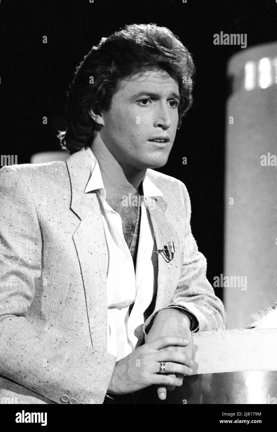 Andy gibb solid gold 1983 Black and White Stock Photos & Images Alamy
