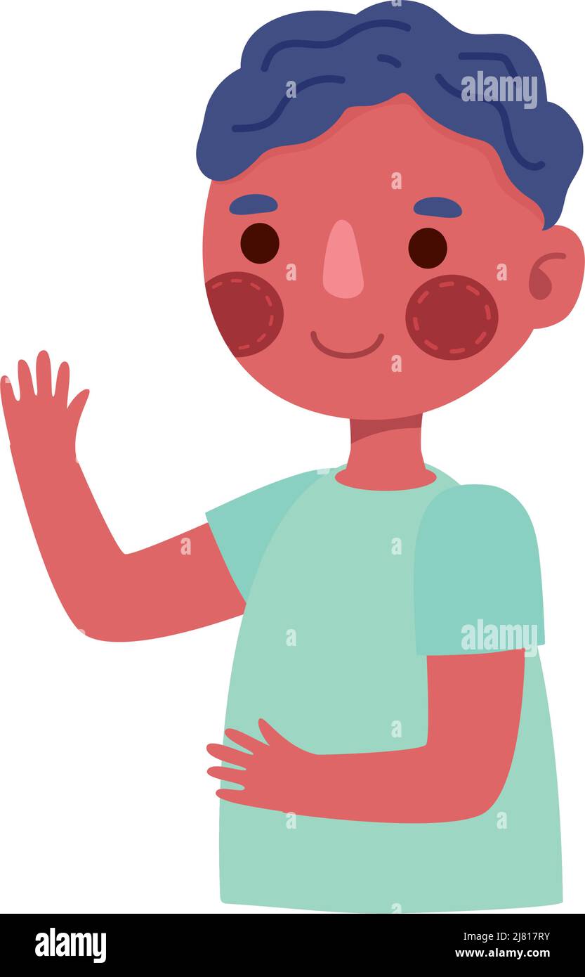 afro little boy cute character Stock Vector Image & Art - Alamy