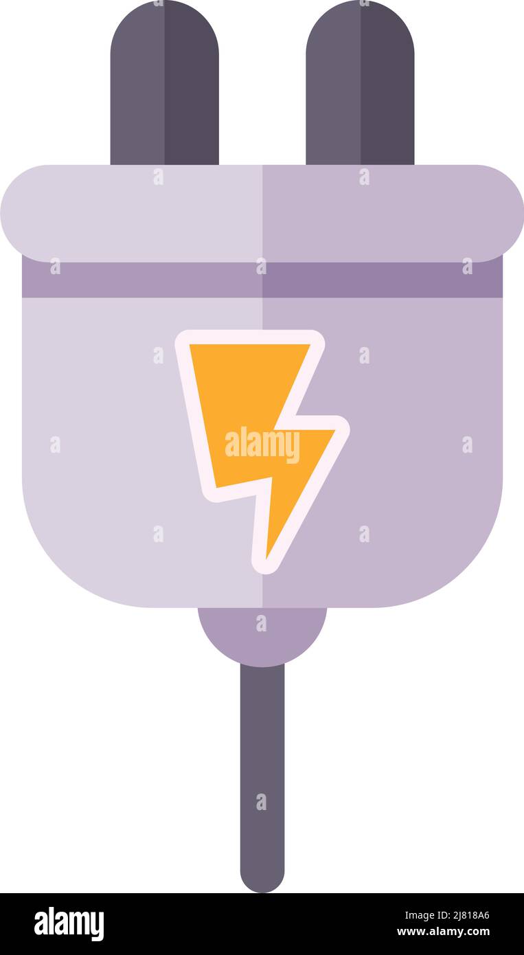 energy connector plug with ray Stock Vector Image & Art - Alamy