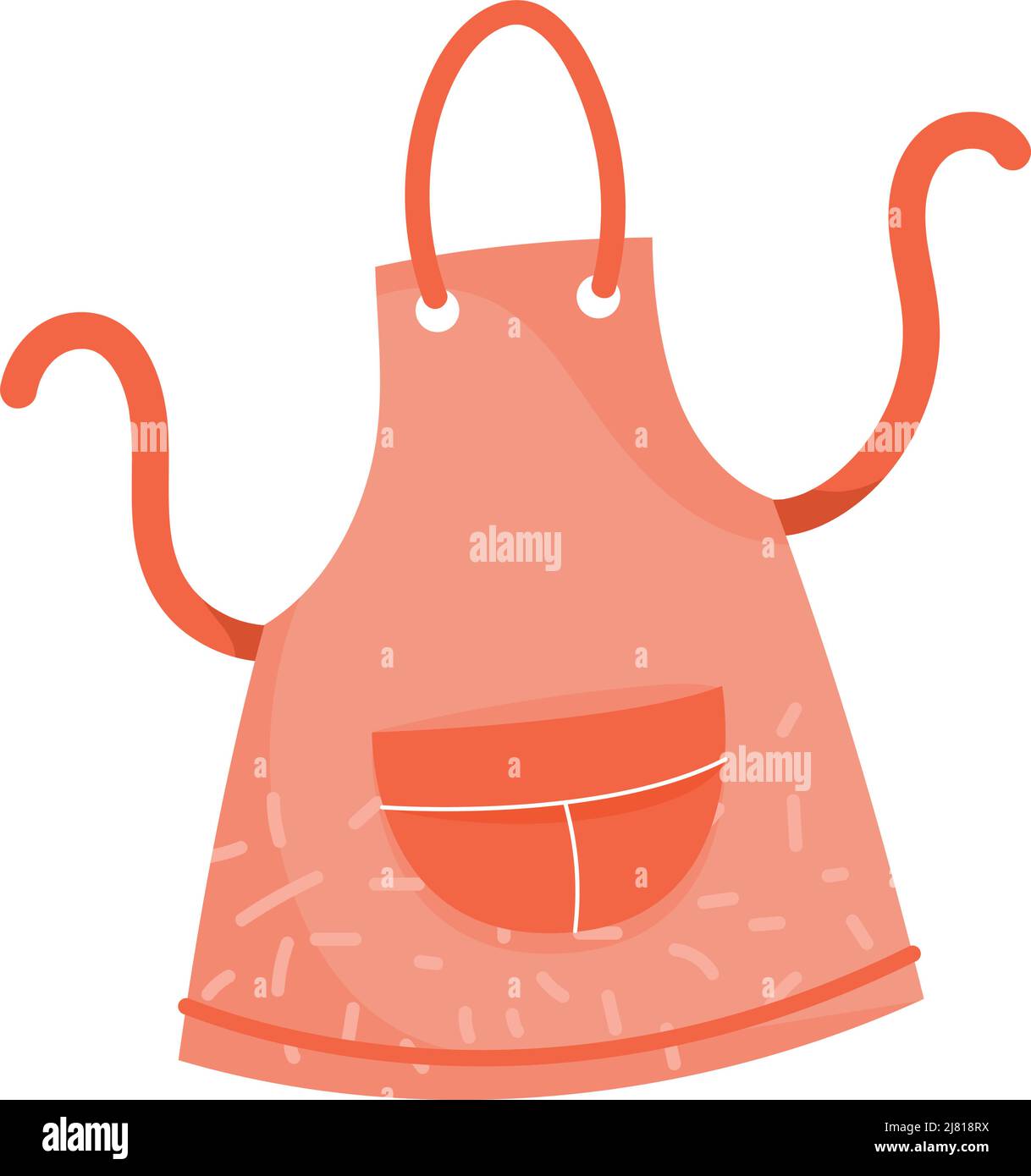 Apron kitchen tool icon Stock Vector Images - Alamy