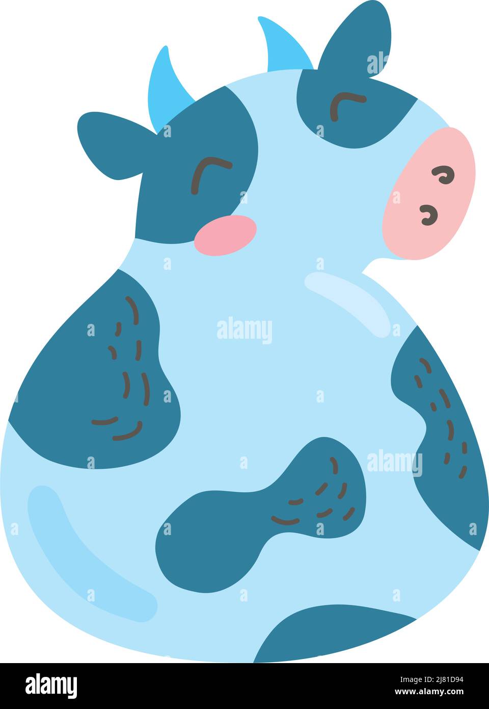 cow animal farm isolated icon Stock Vector Image & Art - Alamy