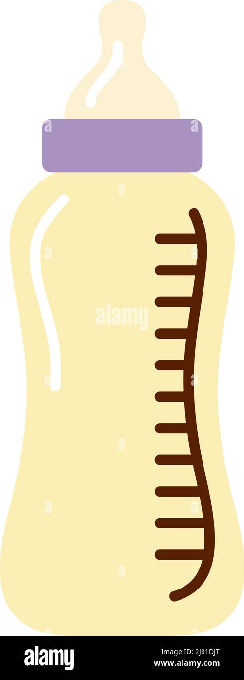baby milk bottle isolated icon Stock Vector Image & Art - Alamy