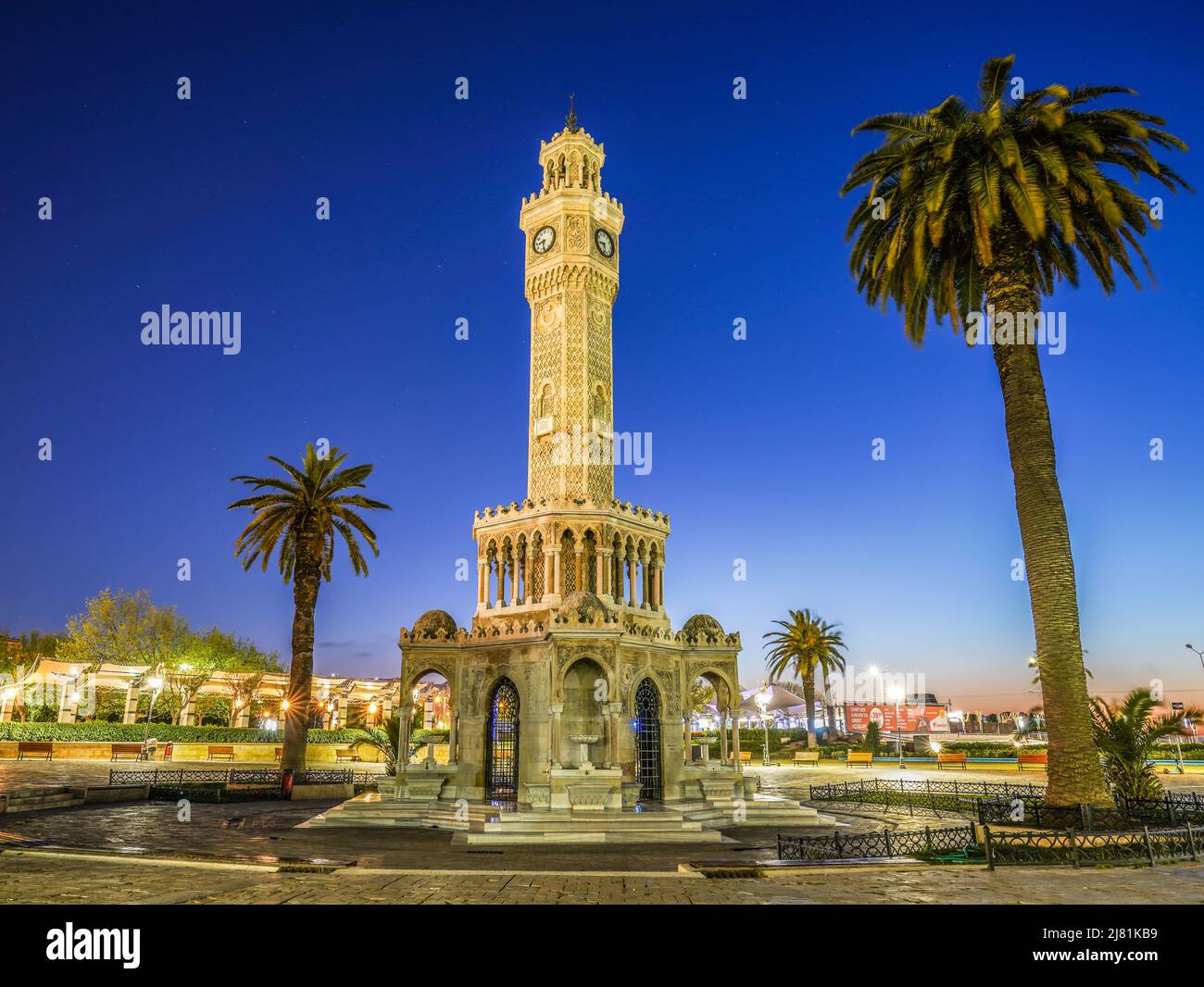 izmir Clock Tower, Turkey Stock Photo Alamy