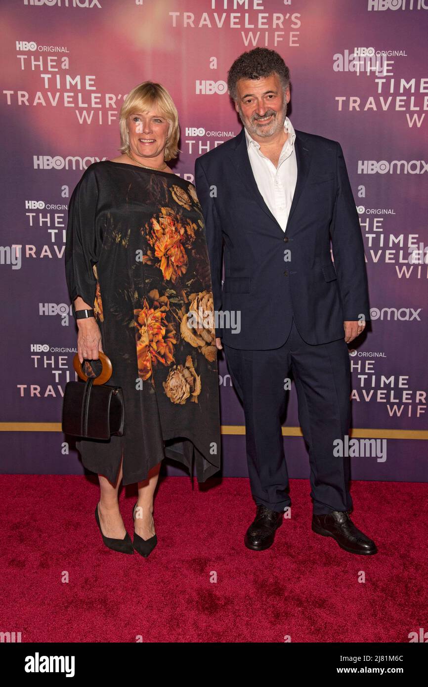 New York, United States. 11th May, 2022. Sue Vertue and Steven Moffat attend HBO's 'The Time Traveler's Wife' New York Premiere at The Morgan Library in New York City. Credit: SOPA Images Limited/Alamy Live News Stock Photo