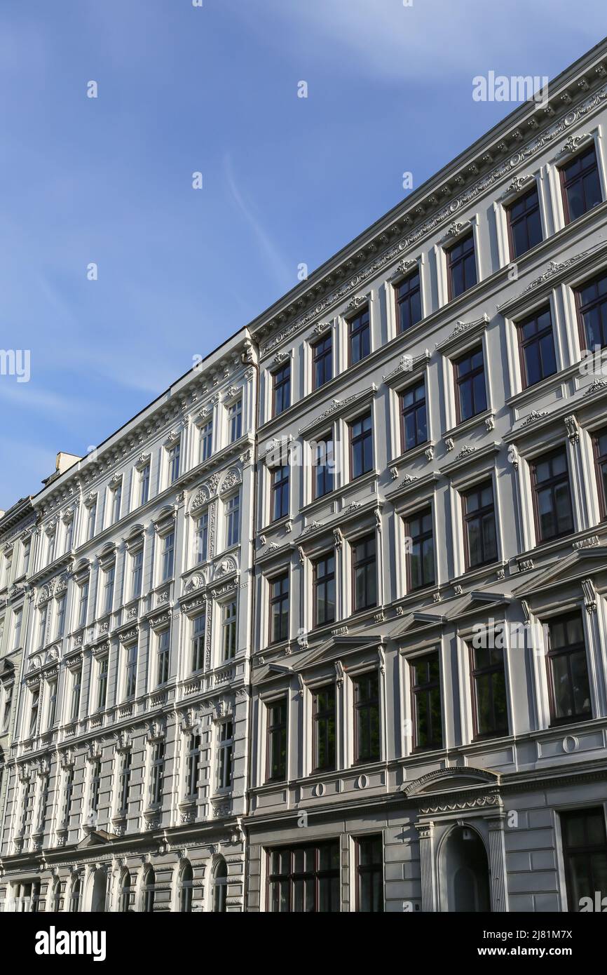 facades of historic residential buildings in hamburg Stock Photo - Alamy