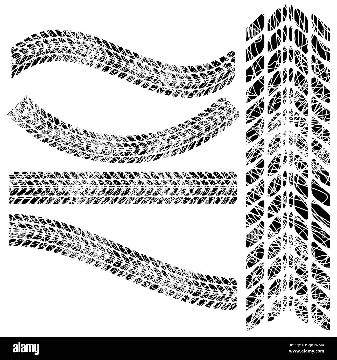 Black and white tires Stock Vector Images Alamy