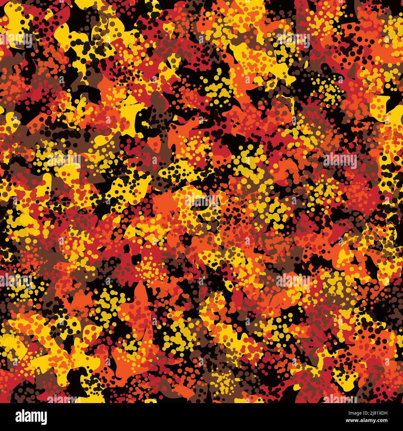 Red Urban Camouflage