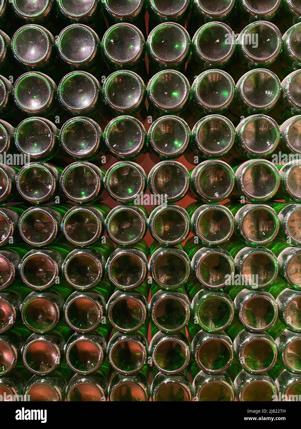 Old beer bottles in the brewery Stock Photo Alamy