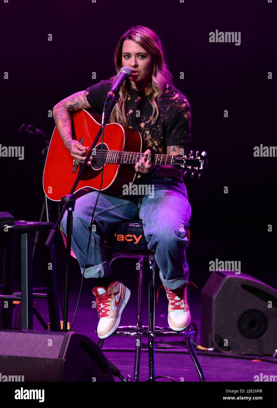 Hollywood FL, USA. 11th May, 2022. Morgan Wade performs during the Audacy 'Leading Ladies' of country concert at Hard Rock Live held at the Seminole Hard Rock Hotel & Casino on May 11, 2022 in Hollywood, Florida. Credit: Mpi04/Media Punch/Alamy Live News Stock Photo