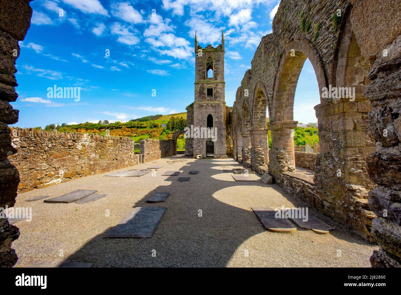 Ruins of Baltinglass Abbey, County Wicklow, Ireland Stock Photo - Alamy