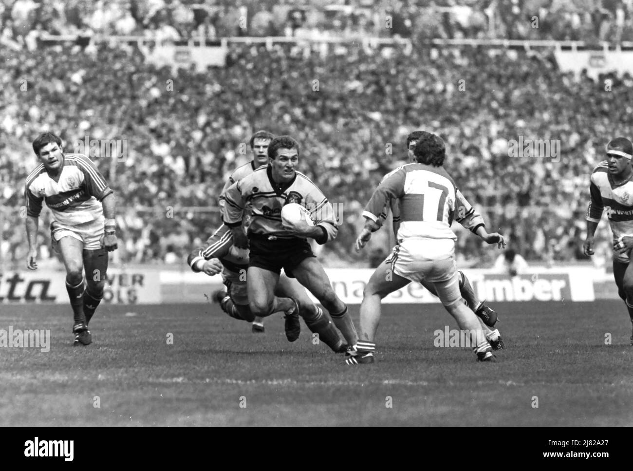 Castleford v Hull K.R. 1986 Stock Photo Alamy