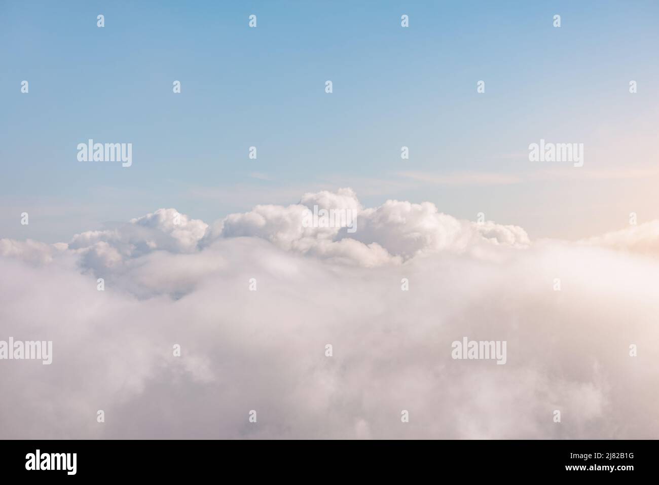 Amazing cloudscape on the sky at sunset time after rain Stock Photo - Alamy