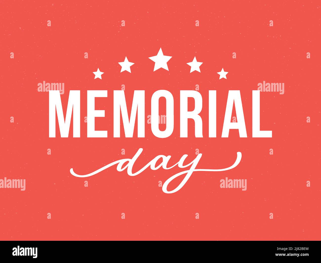 Happy Memorial Day - Stars and Stripes Stock Vector Image & Art - Alamy