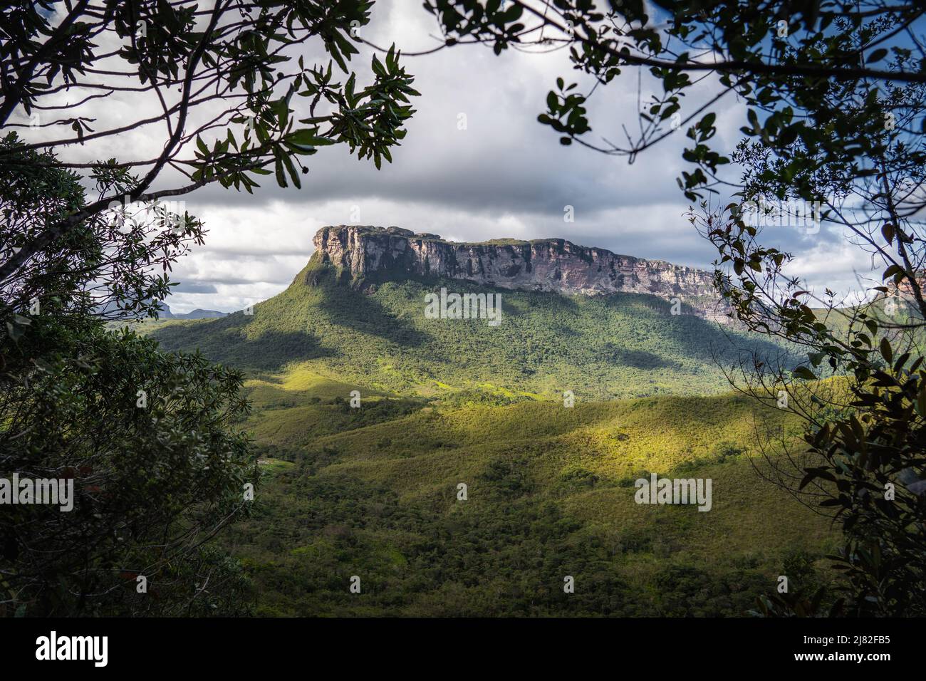 Vale do Pati (Pati Valley), Chapada Diamantina National Park, Bahia, northeastern Brazil, South America. Stock Photo