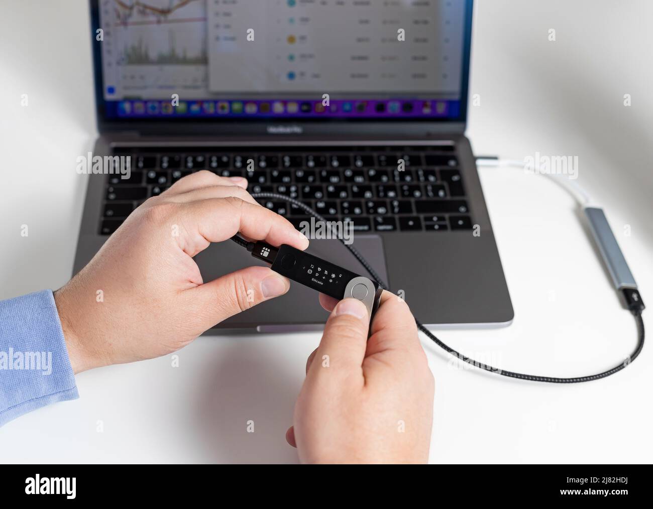 Russia bitcoin hi-res stock photography and images - Alamy