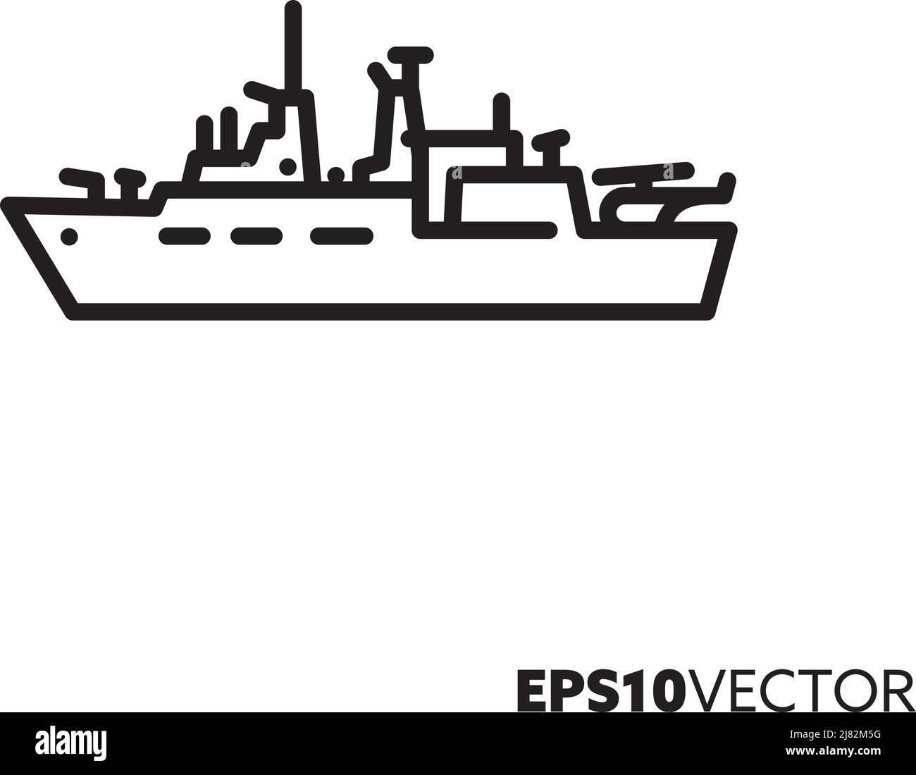 Navy Ship Outline