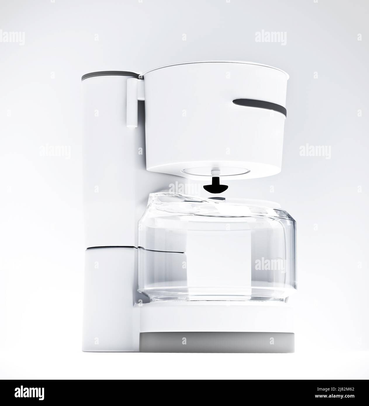 Coffee maker oven isolated on white background Stock Photo Alamy