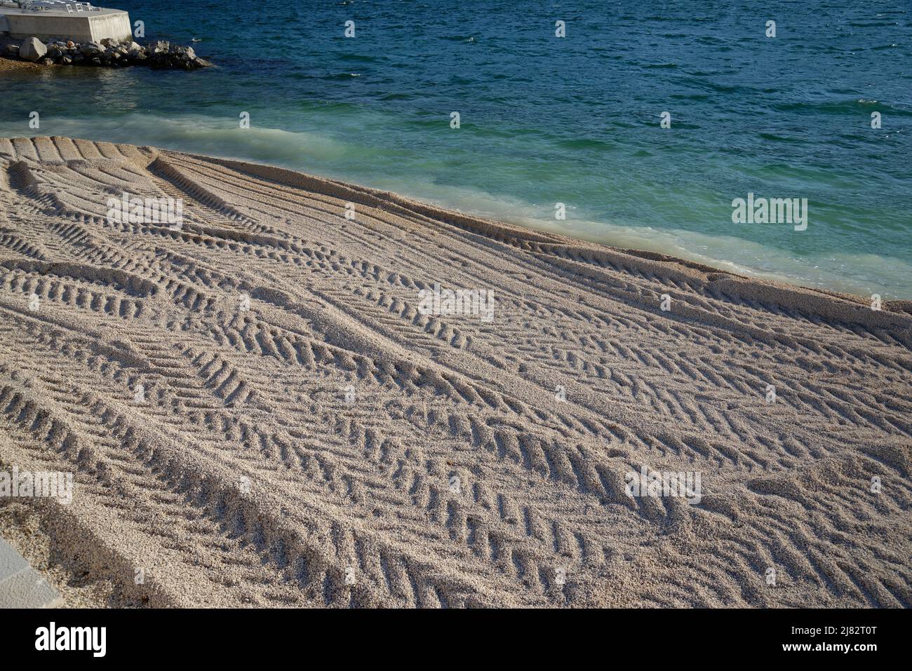 Medium Coarse-Grained Sand Natural Beach Gravel grit Shingle Pebble Sea 