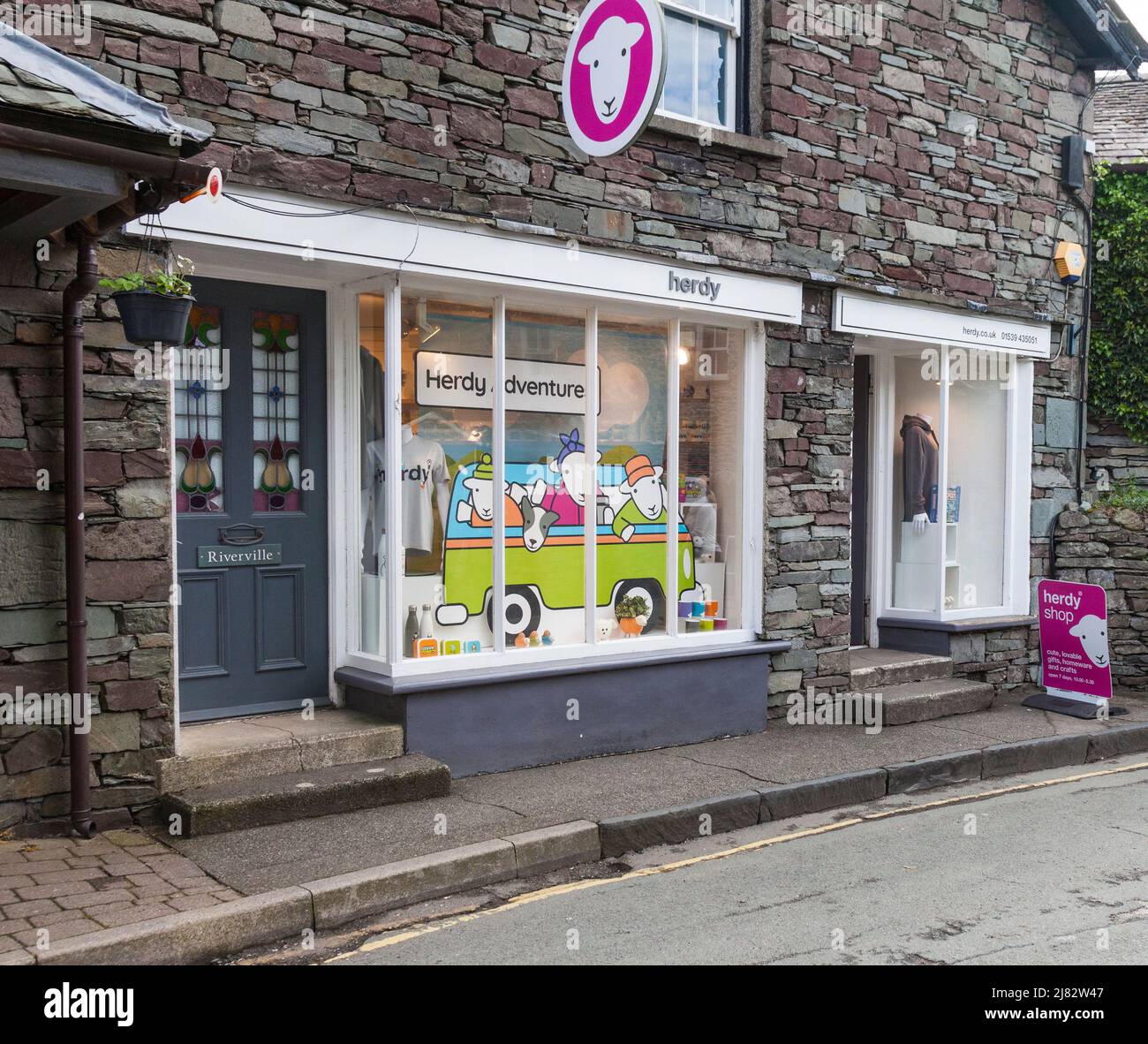 Herdy shop in Grasmere,Lake District,England,UK Stock Photo Alamy