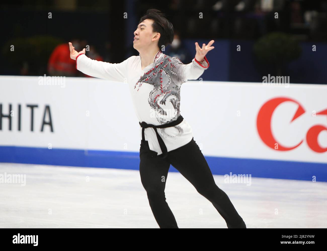 Vincent Zhou of USA during the ISU World Figure Skating Championships