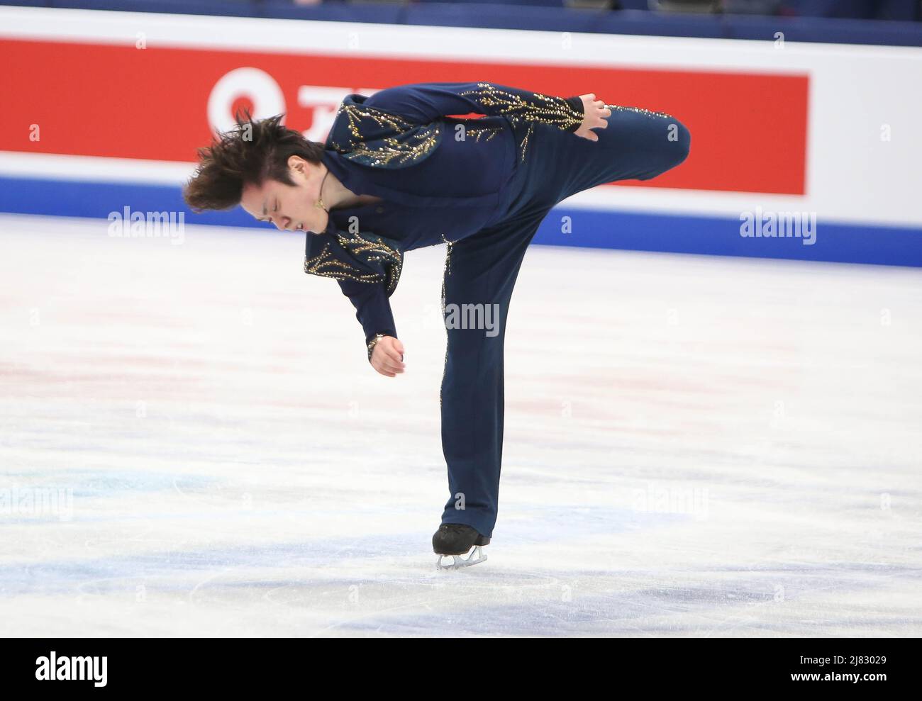 Shōma Uno of Japon during the ISU World Figure Skating Championships
