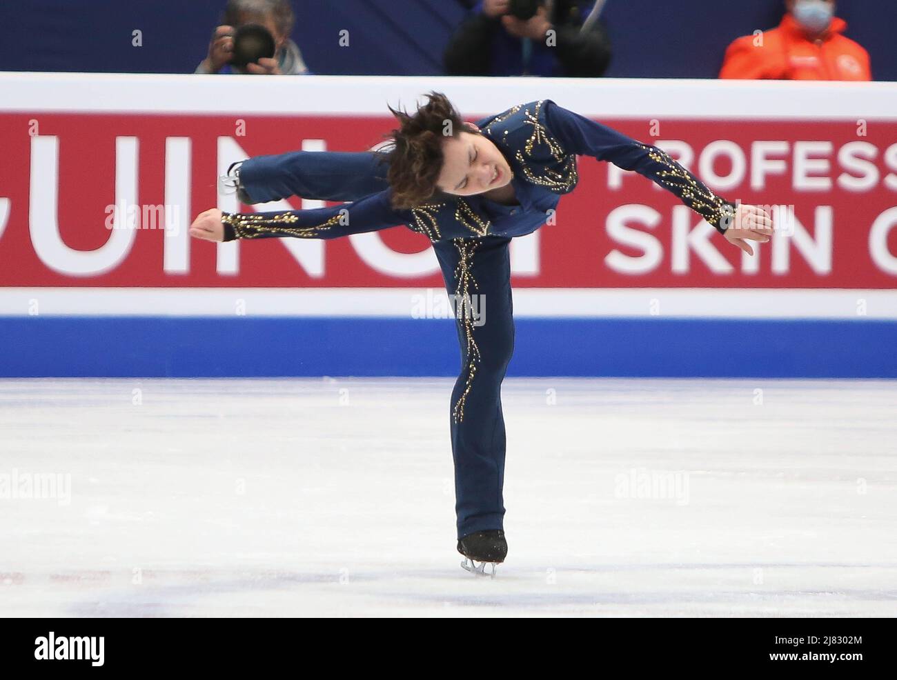 Shōma Uno of Japon during the ISU World Figure Skating Championships