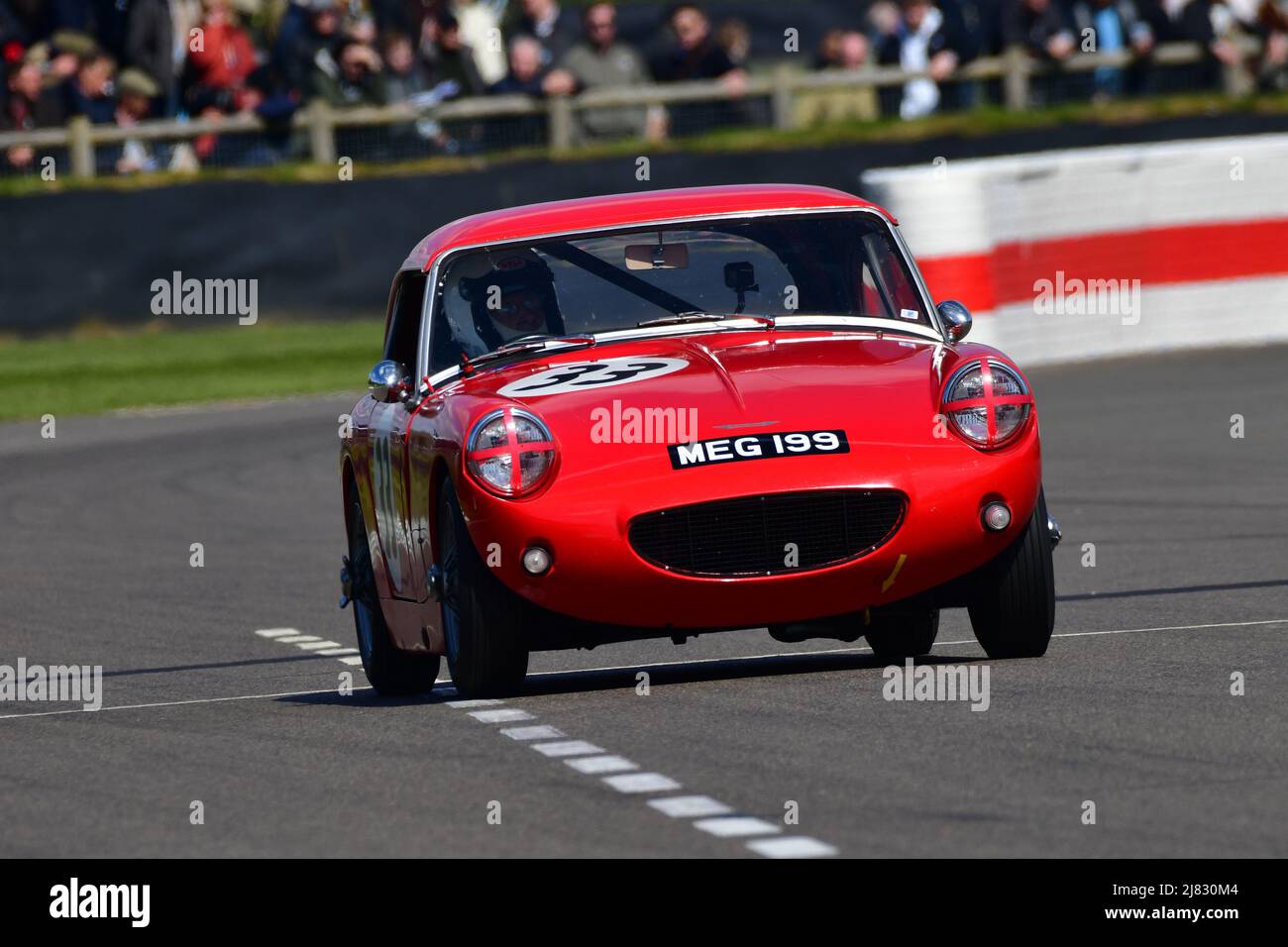 Gordon Elwell, Austin Healey Sebring Sprite, Weslake Cup, a single ...
