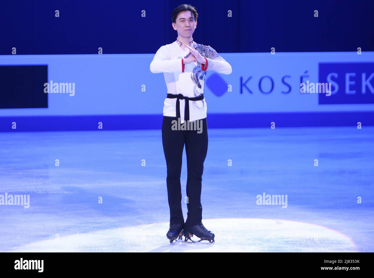 Vincent Zhou of USA during the ISU World Figure Skating Championships