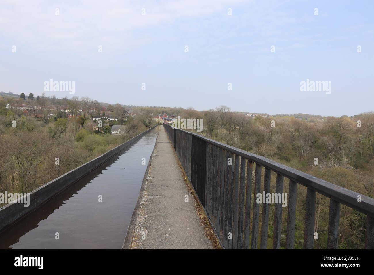 Pontyglasier Rivers Pontcysyllte Aqueduct and Canal World Heritage site Stock Photo - Alamy