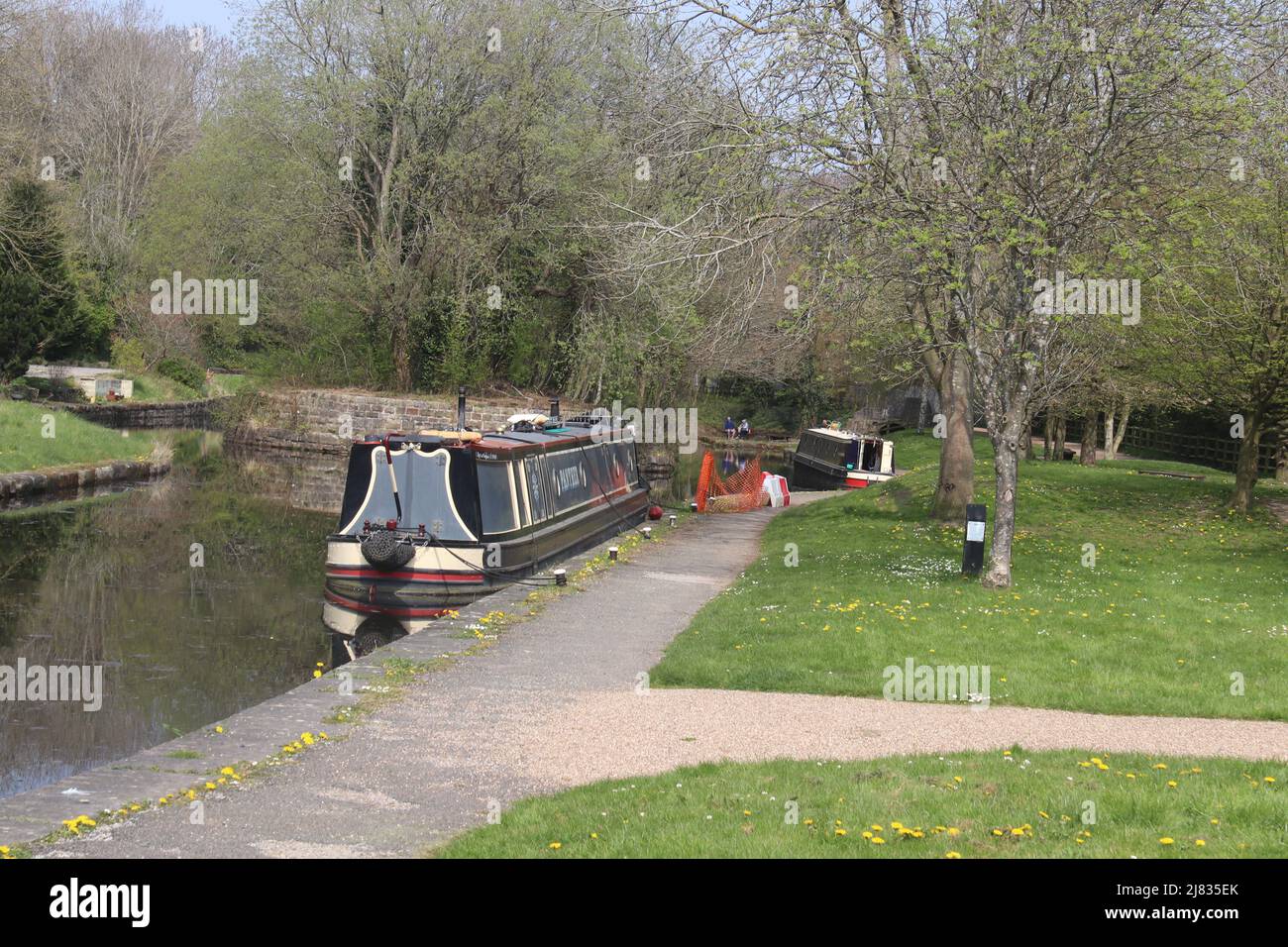 Pontyglasier Rivers Pontcysyllte aqueduct spring hi-res stock photography and images - Alamy
