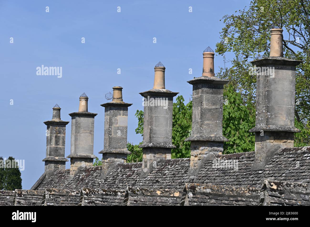The 17th century almshouses in the Oxfordshire town of Chipping Norton
