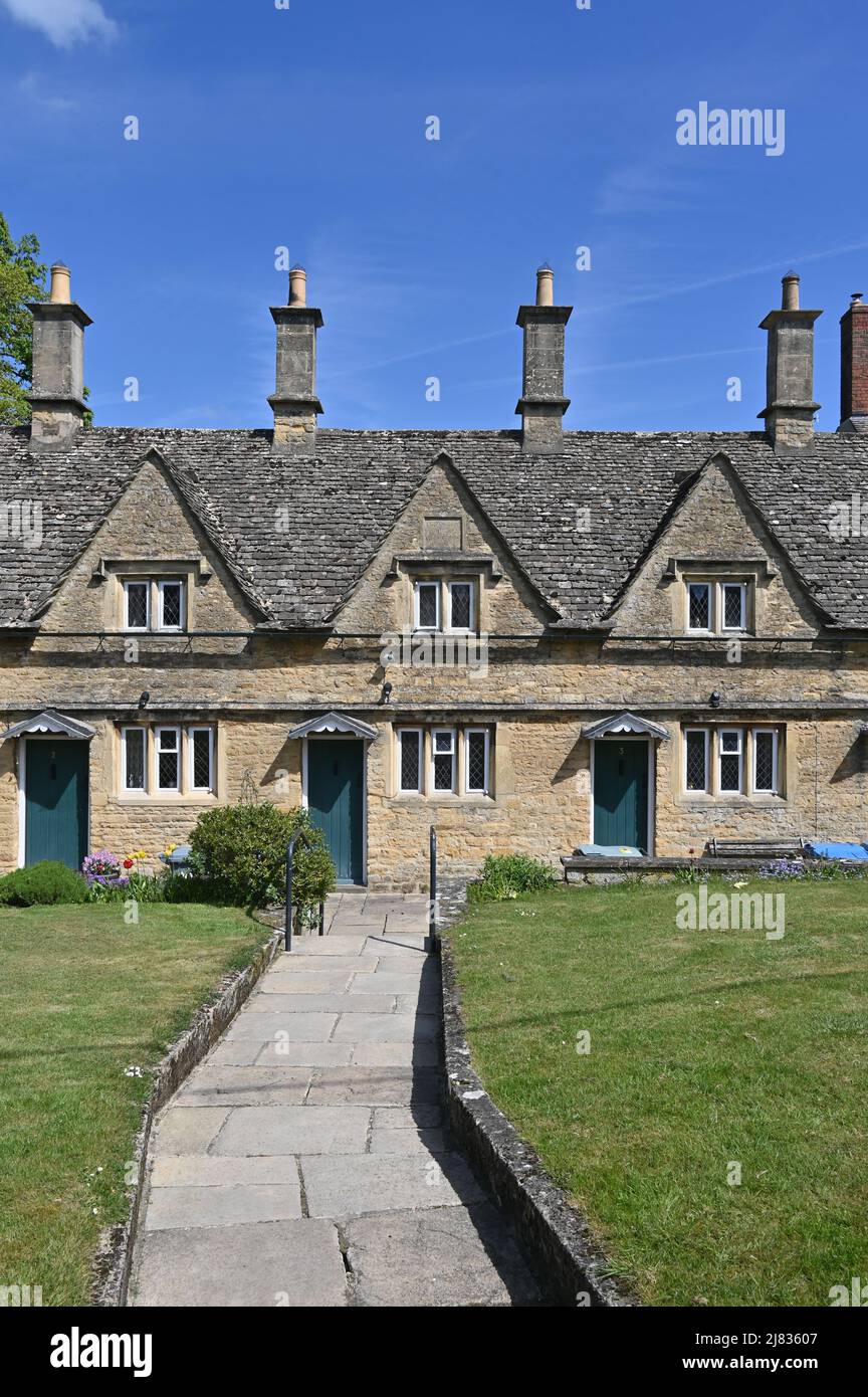 The 17th century almshouses in the Oxfordshire town of Chipping Norton
